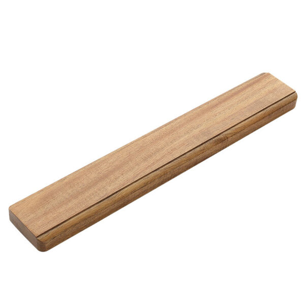 XINZUO New Strong Magnet Knife Strip Hanger Nail-free Acacia Wood Magnetic Knife Holder for Wall